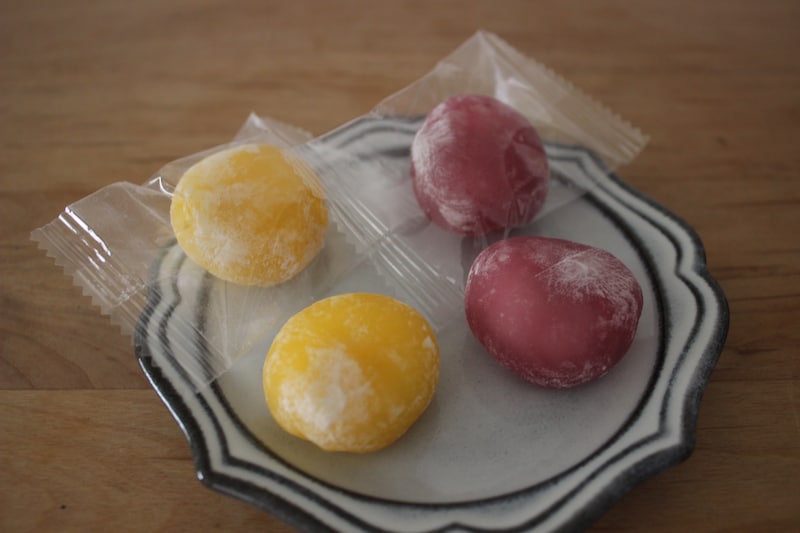 カルディ「紫芋とかぼちゃのおもち」