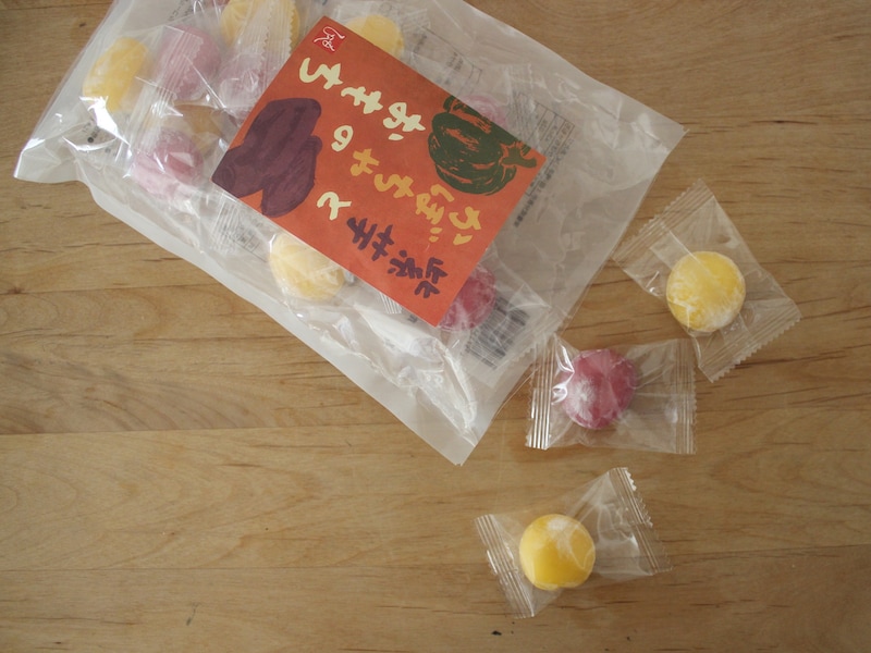 カルディ「紫芋とかぼちゃのおもち」