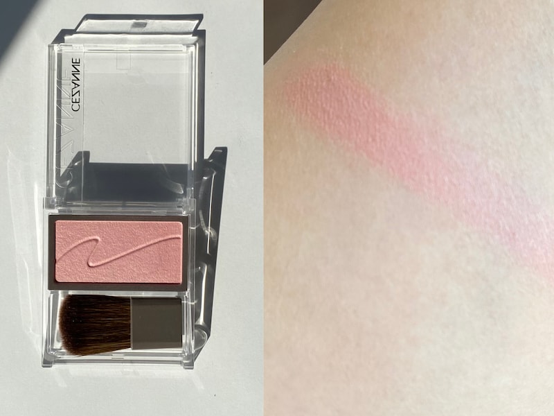 セザンヌ,チークブラッシュ,ピュアピンク