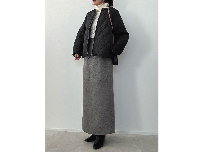 白タートルは顔を明るく見せつつ首もともあたたかくキープできて優秀 出典:WEAR