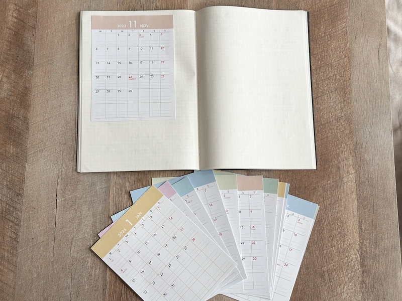 2024年カレンダーシール