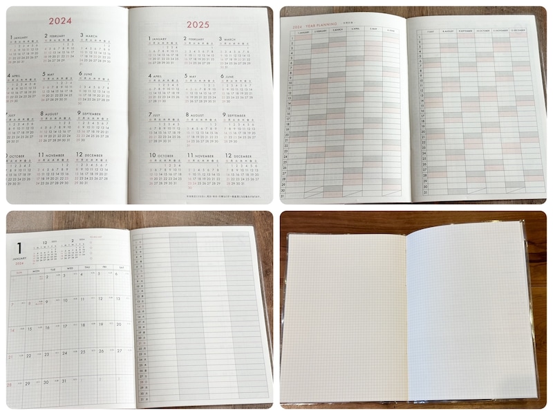 見開き１カ月　ダブルマンスリー