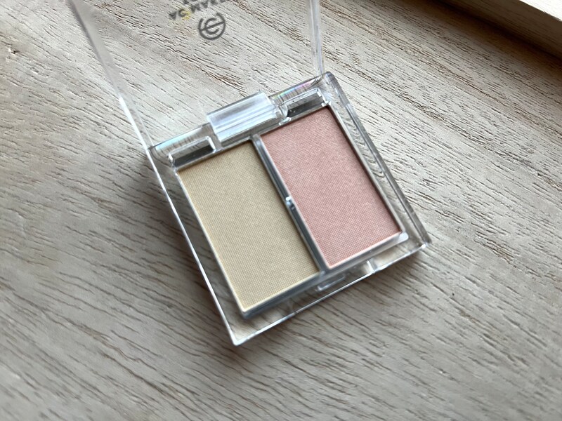 キャンドゥの「2カラーハイライト01 ソフトイエロー」は2色セット