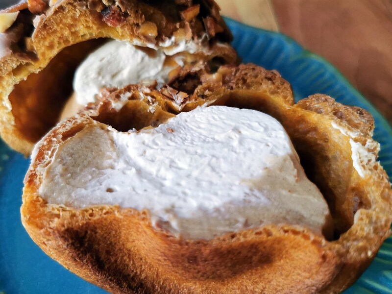 ローソン「渋皮マロンクリームシュー」