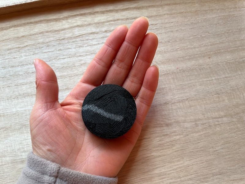 セリアの「圧縮ソックス」はとてもコンパクトになっている