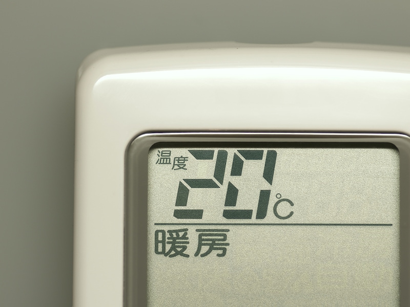無理のない範囲で、20~22℃に設定するのがおすすめ