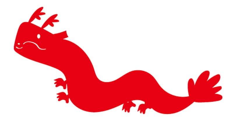 イラスト,年賀状,干支,辰,龍,フリー素材