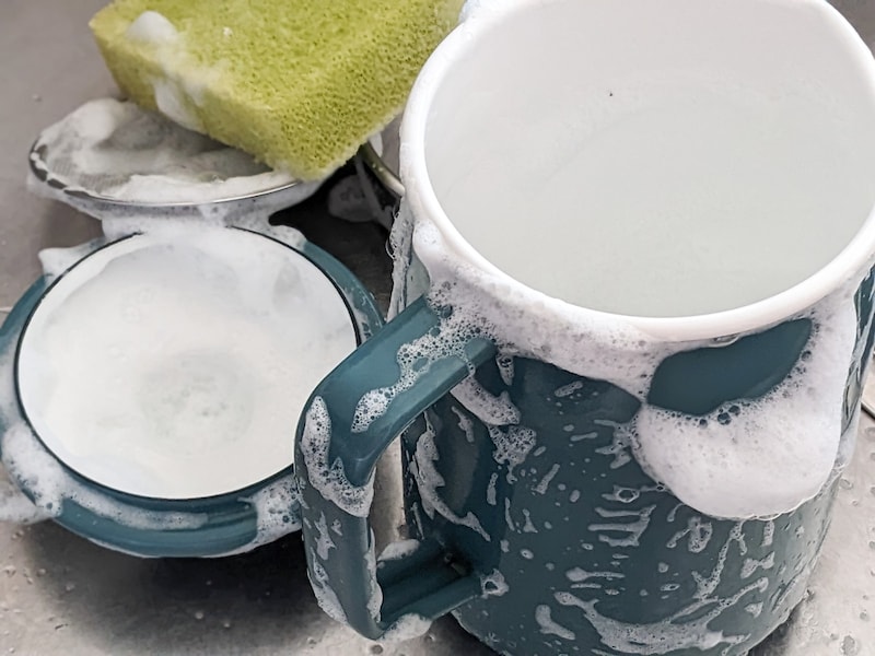 パーツが単純なので簡単に洗うことができる