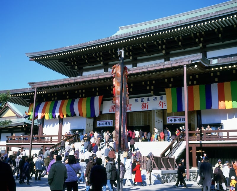 初詣人気ランキングで毎年上位に入る「成田山新勝寺」