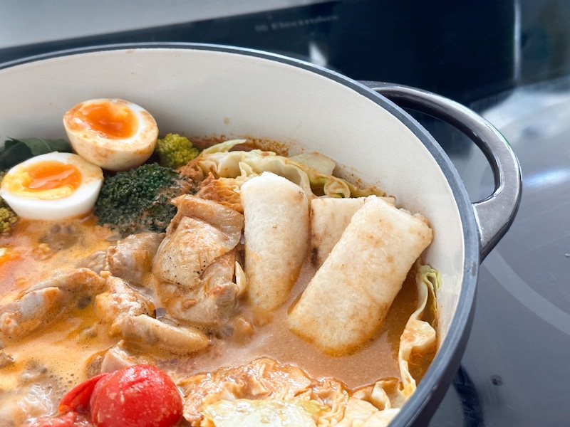 カレー鍋にもあうきりたんぽ