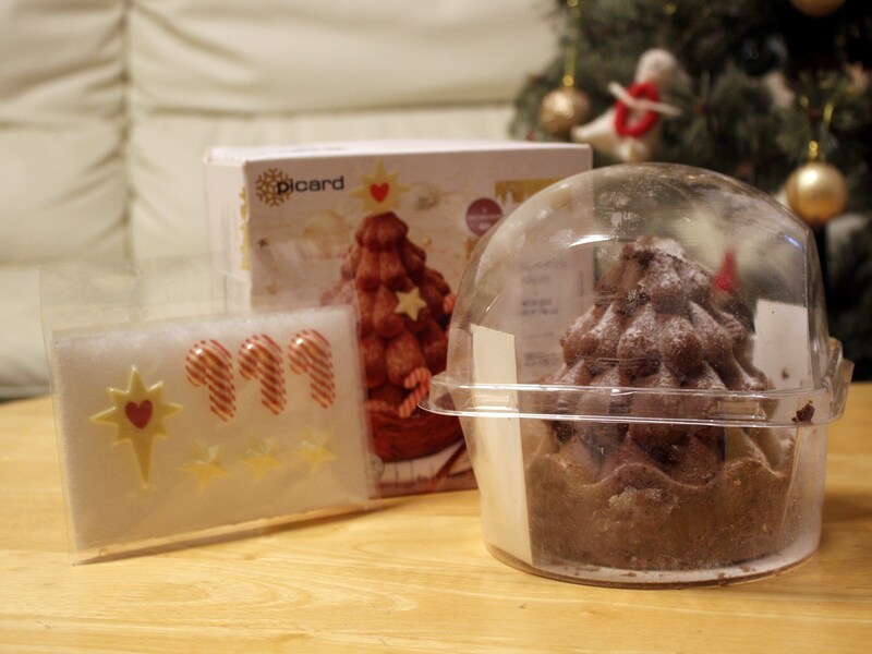 ピカール「「モミの木のケーキ（チョコレート）」