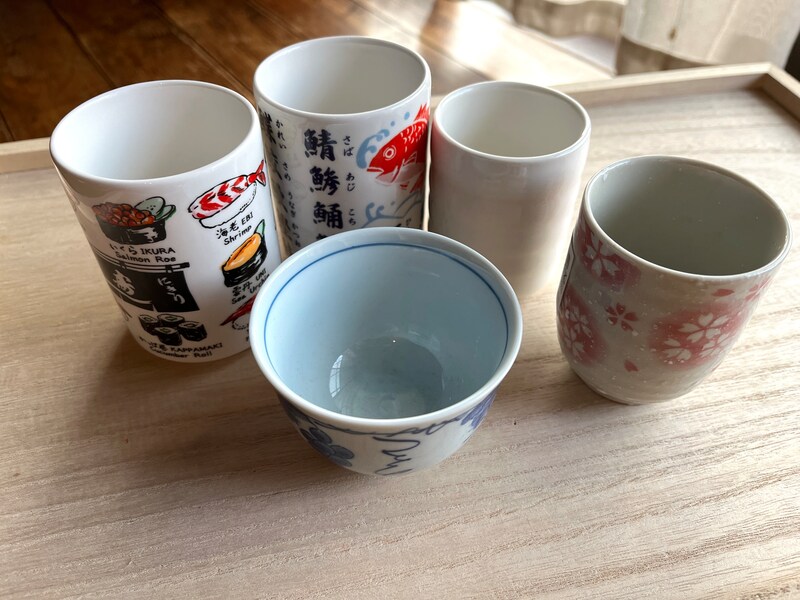 セリアの湯呑みは種類が豊富で高コスパ