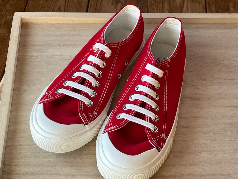 キャンドゥの「結ばない靴紐」を入れる場所を考える必要がある