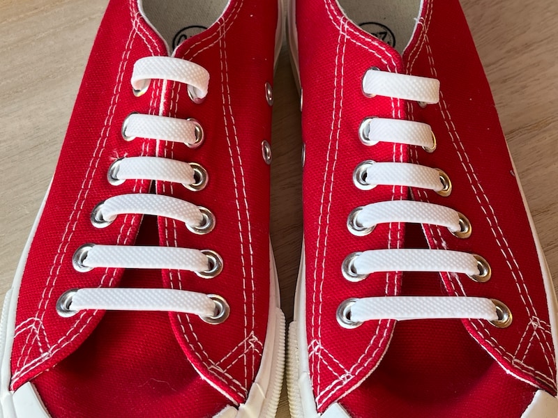 靴によってはいちばん下が最も長い場合もある