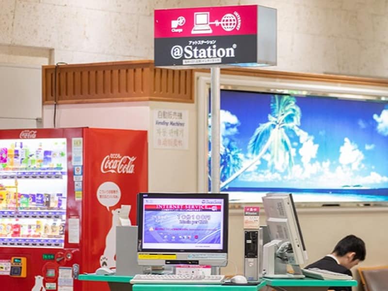 旅行中の「困った」をサポートしてくれるうれしいサービスもある ※写真提供:那覇空港ビルディング株式会社