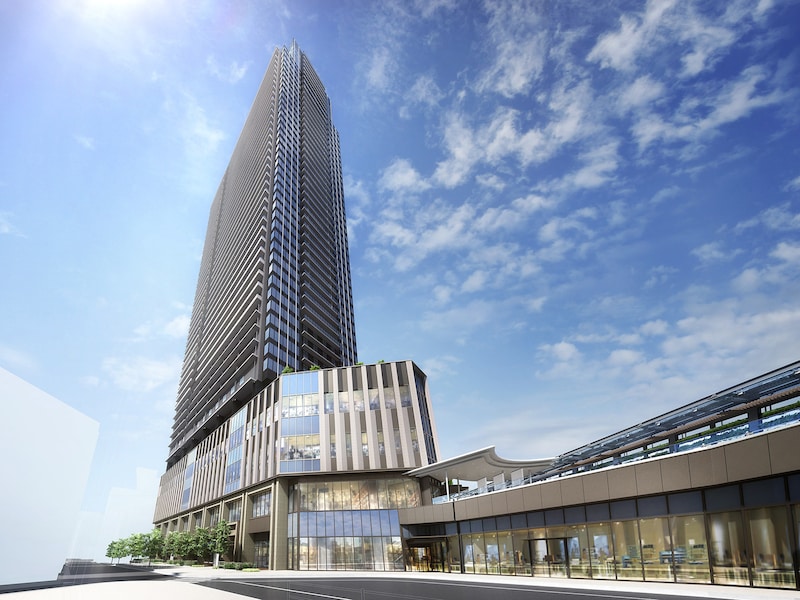 横浜駅西口で一番高い高層ビルとなる「THE YOKOHAMA FRONT」