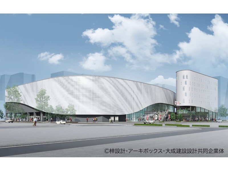 多目的アリーナ「横浜BUNTAI」