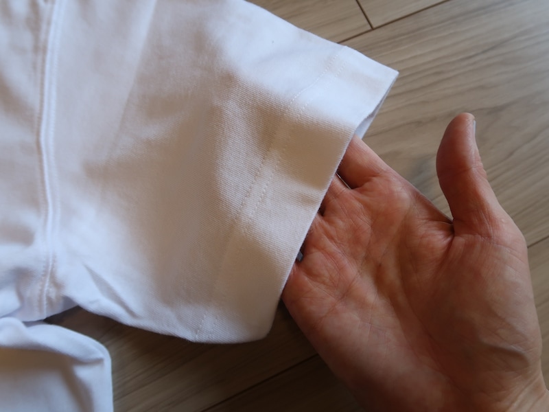 やわらかく、薄すぎず厚すぎず、夏に着るのにもぴったり