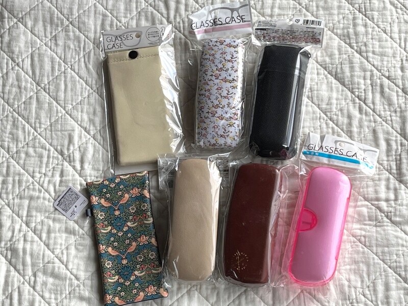 セリアのメガネケースは高コスパでおしゃれ