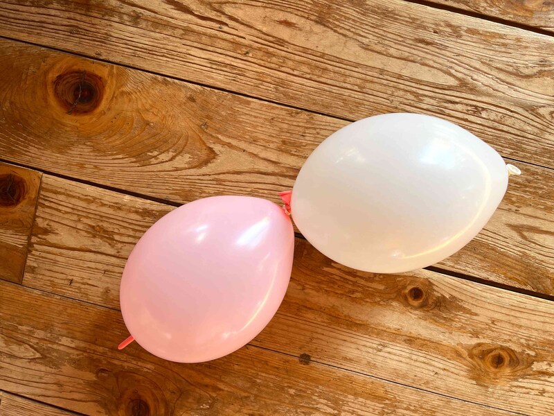 セリアの「つながる風船」は風船同士をつなげられる