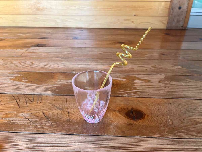 セリアの「パーティーストロー」は長さが約243mm