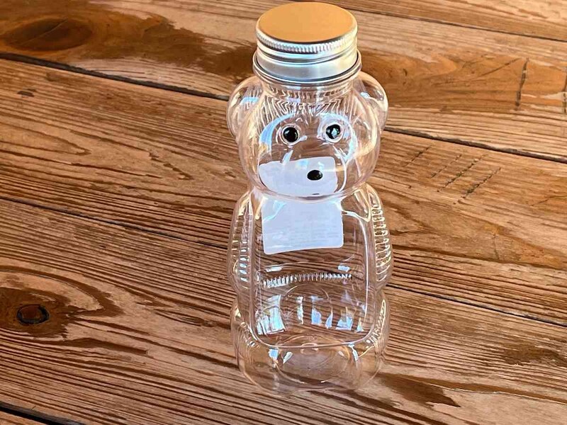 セリアの「くまさん ドリンクボトル」