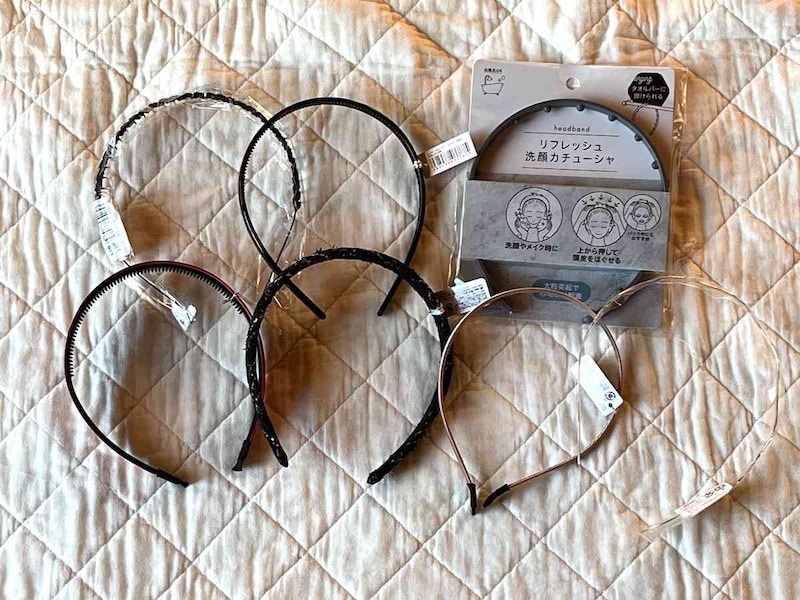 セリアのカチューシャはコスパがよくておしゃれ