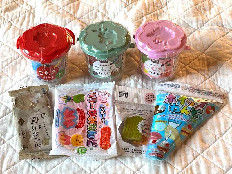 セリアの粘土は種類が豊富で親子で楽しめる