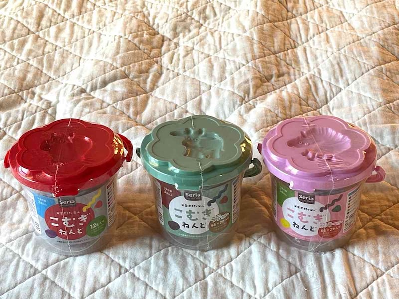 セリアの「こむぎねんど」