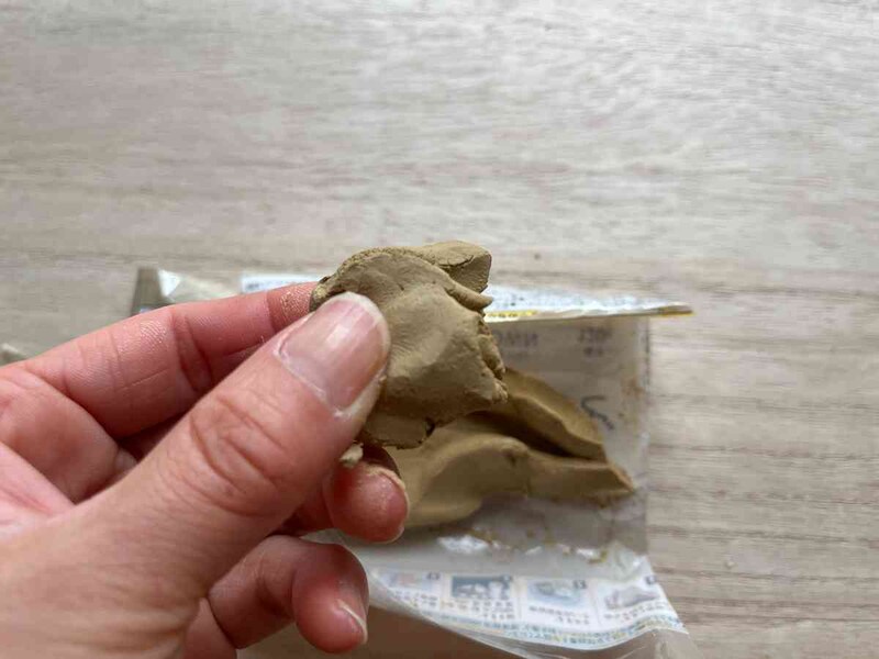 セリアの「陶芸ねんど」は柔らかい粘土