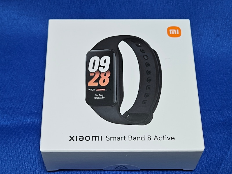 Xiaomi Smart Band 8 Activeのパッケージ