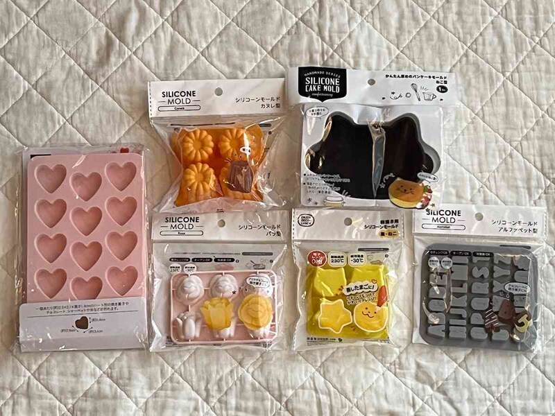 セリアのシリコン型は焦げつきづらくてとても嬉しい