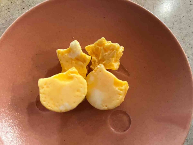 形が崩れてしまうこともある