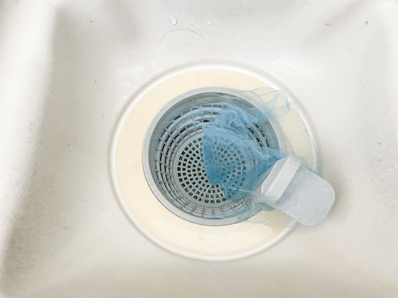 浴室の排水口の掃除