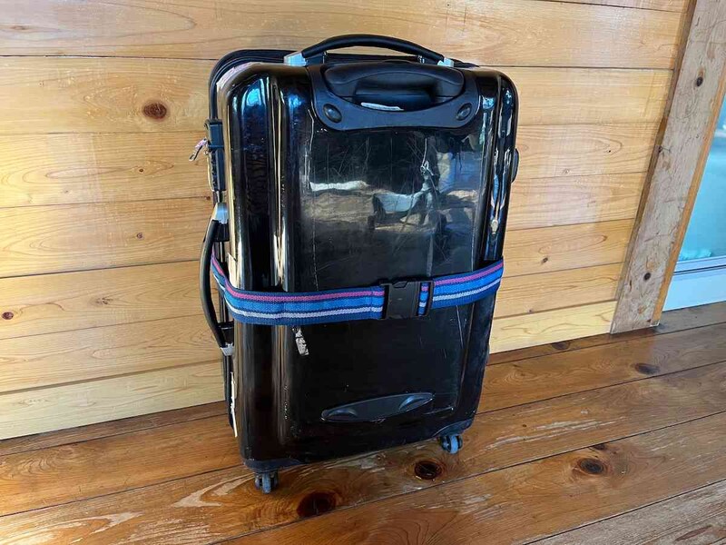 ダイソーの「スーツケースベルト」