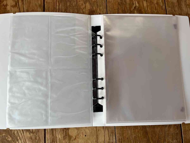 セリアの「6リングバインダー」にリフィルをつけてみる