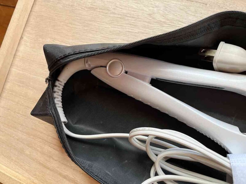 長い方は、コードの根本が曲がってしまった