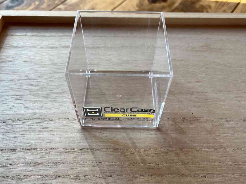 セリアの「クリアケース キューブ」