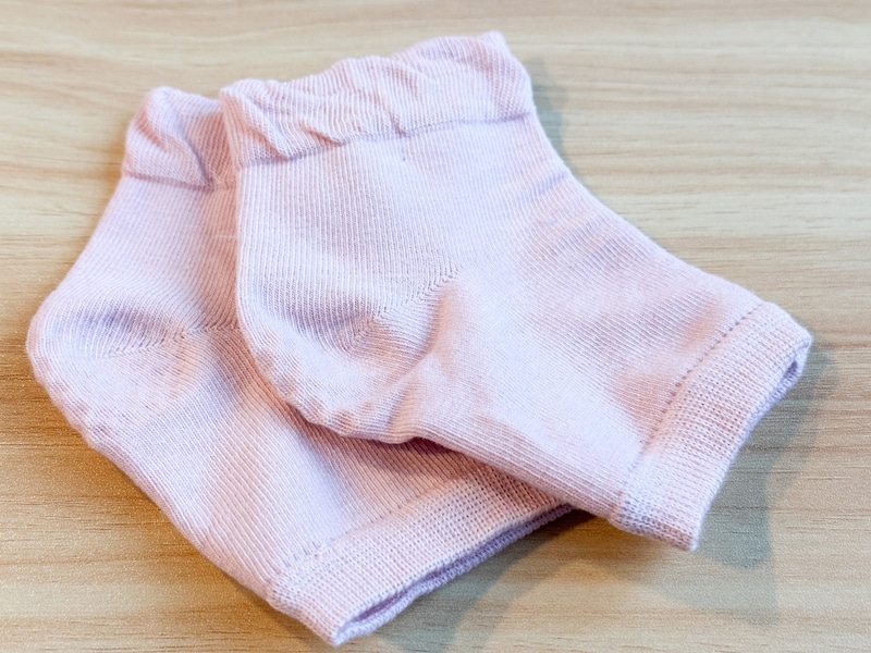 かかと保湿用のくつ下
