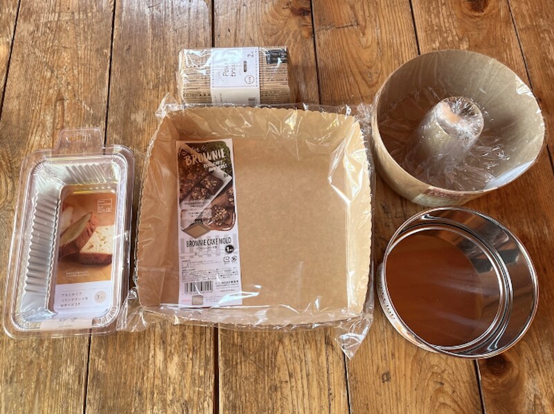 キャンドゥのケーキ型の種類