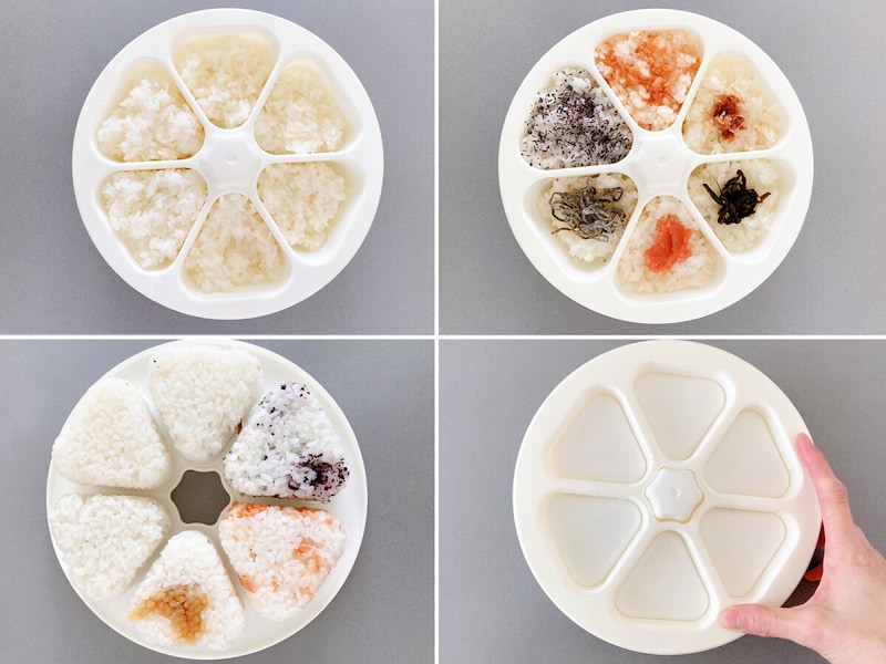 100均グッズ等でおにぎりをもっとおいしく