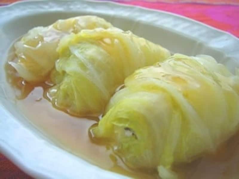 ロール白菜の和風な巻き方！爪楊枝なしの簡単レシピ