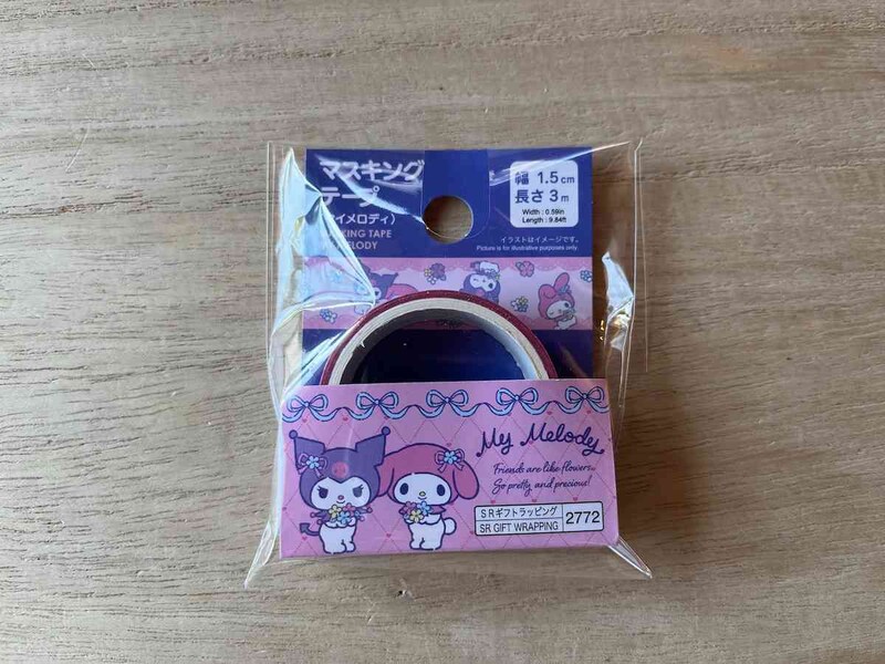 ダイソーの「マスキングテープ（マイメロディ）」