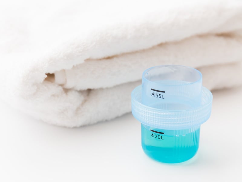 多すぎる洗剤や柔軟剤も臭いのもとになる