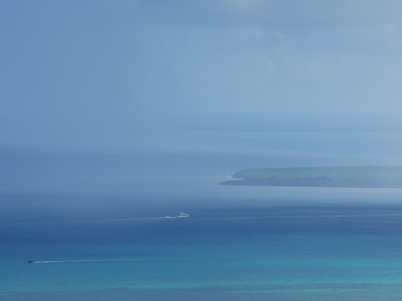 晴れているのになんとなく空がガスっている日も多い