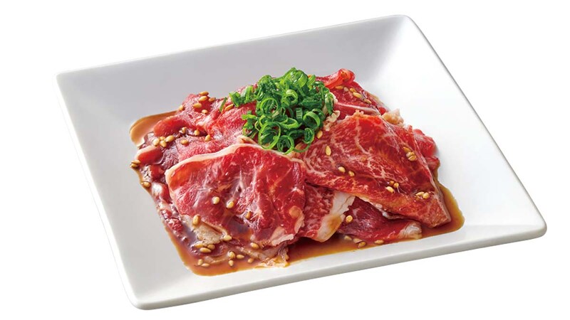 焼肉きんぐの新五大名物「【国産牛】たれ焼しゃぶ」