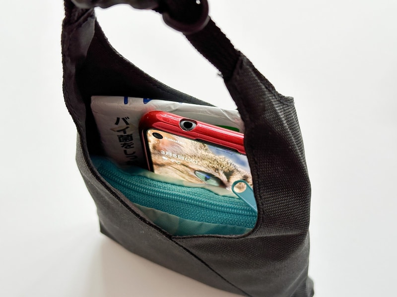 無印良品　ミニワンショルダーバッグの収納力