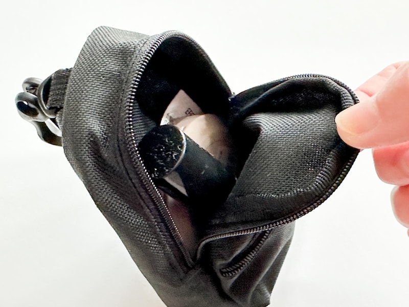 ミニリュックのメイン収納部分