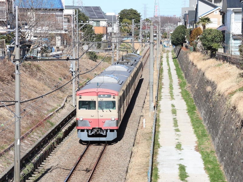 掘割区間の複線化用地
