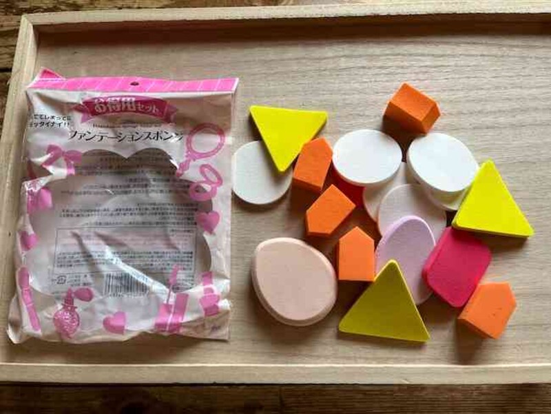 セリアの「ファンデーションスポンジ」